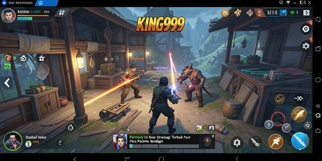 Tampilan gameplay KING999 yang penuh tantangan strategi.