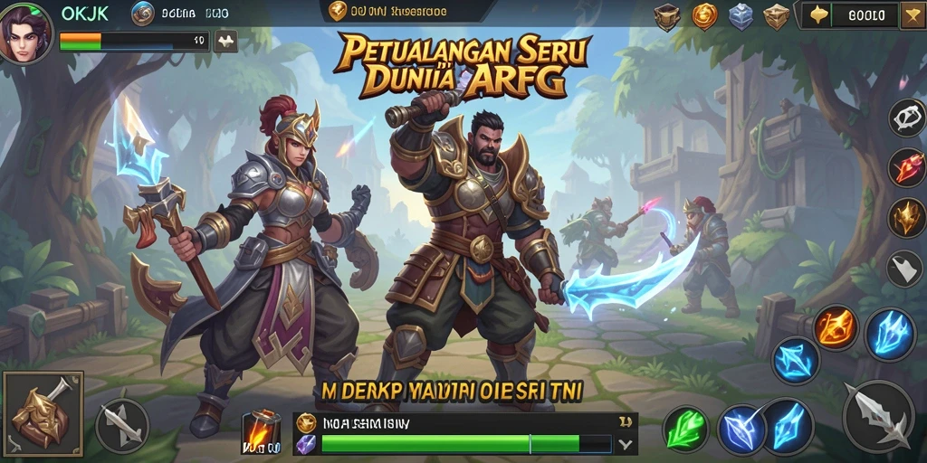Gameplay ARPG yang mendebarkan dengan grafis menawan.