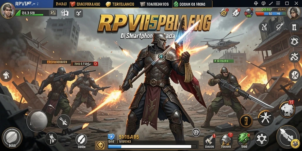 Tampilan menarik dari pertempuran strategis di RPVIP5.