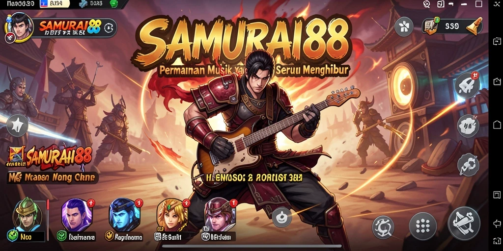 Tampilan gameplay SAMURAI88 yang menarik dan interaktif.