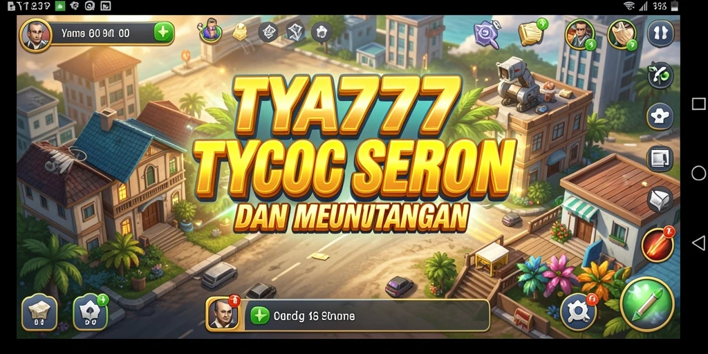 Gameplay seru TYA777 yang menampilkan pembangunan bisnis Tycoon.