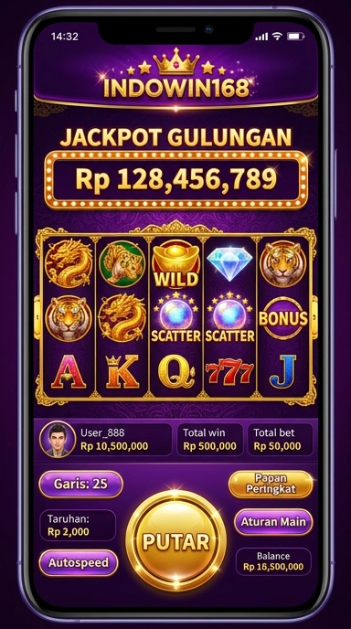 Fitur pencarian yang memudahkan pengguna menemukan aplikasi di indowin168.